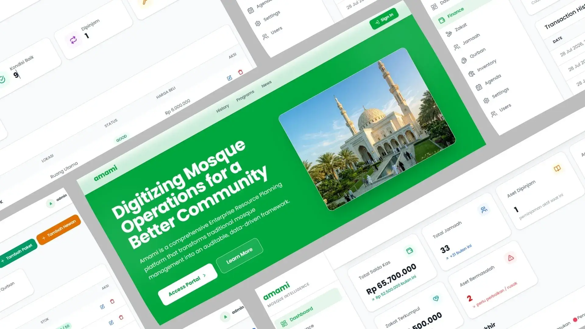 Manajemen Zakat, Infaq & Inventaris
