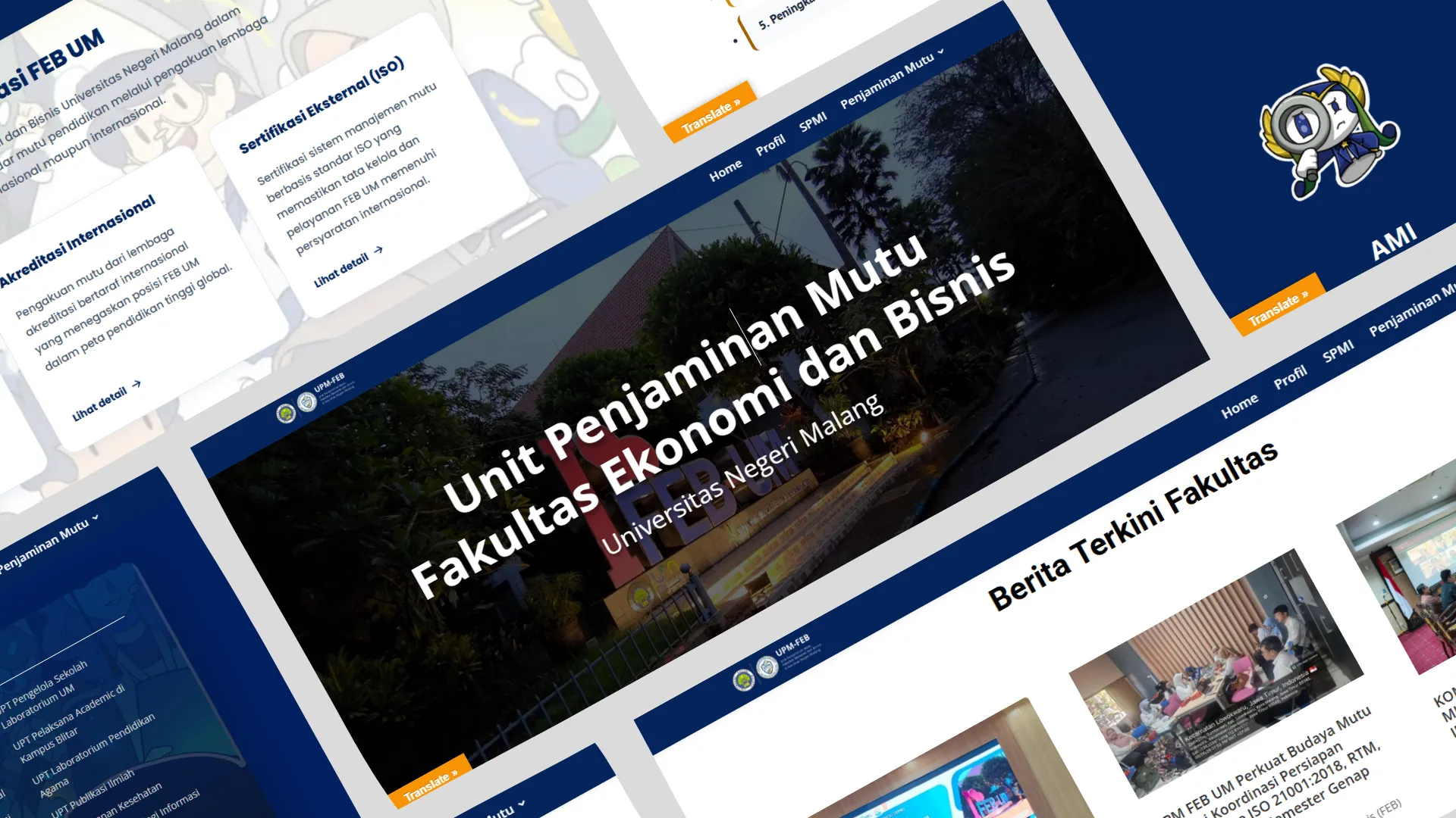 UPM FEB UM - Profil Web
